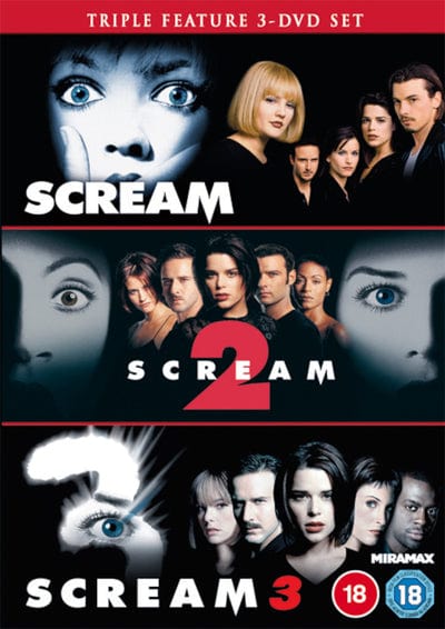 Scream 6-Movie Collection (Blu-ray, 2022, 7-Disc) Jenna Ortega Drew  Barrymore