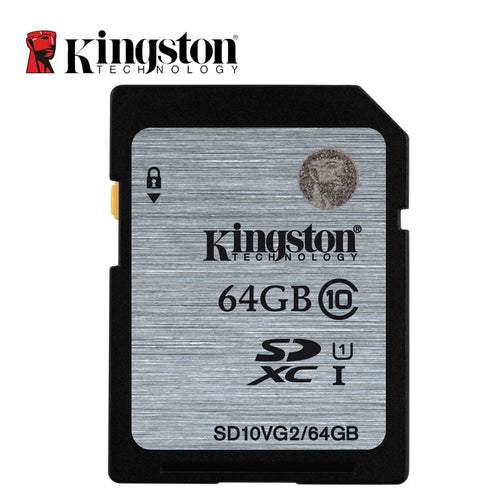 Original Kingston Real Capacity Class 10 SD Card 16GB 32GB 64GB 128GB Flash Memory Cards Digital SD Memory Card