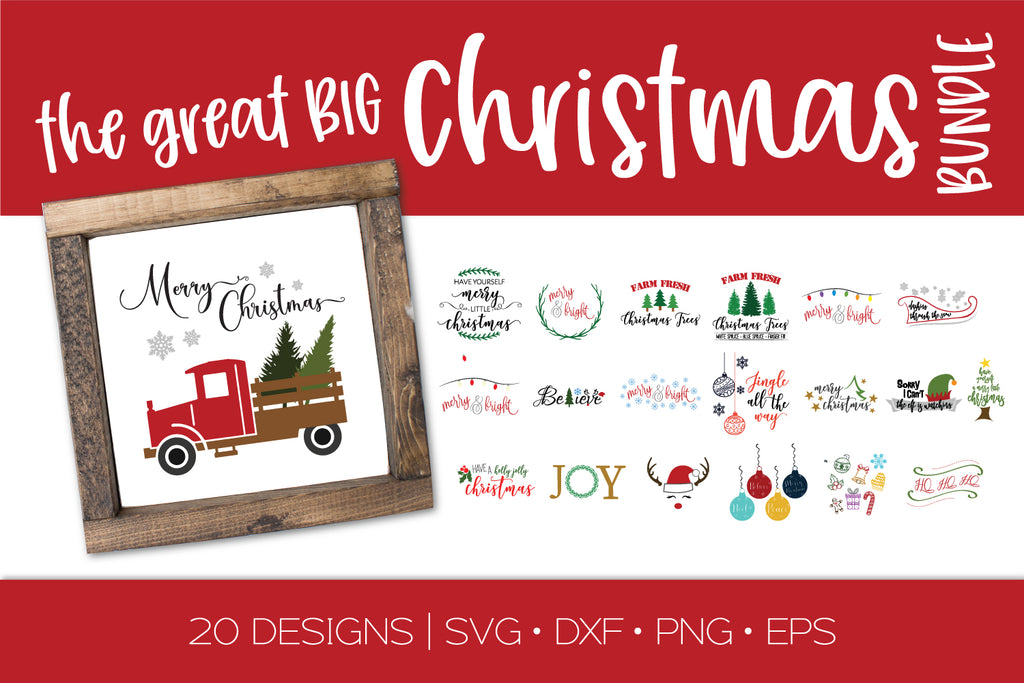 Download Christmas Crafting Sign Bundle Svg Dxf Eps Silhouette Cut File Taylor George Designs