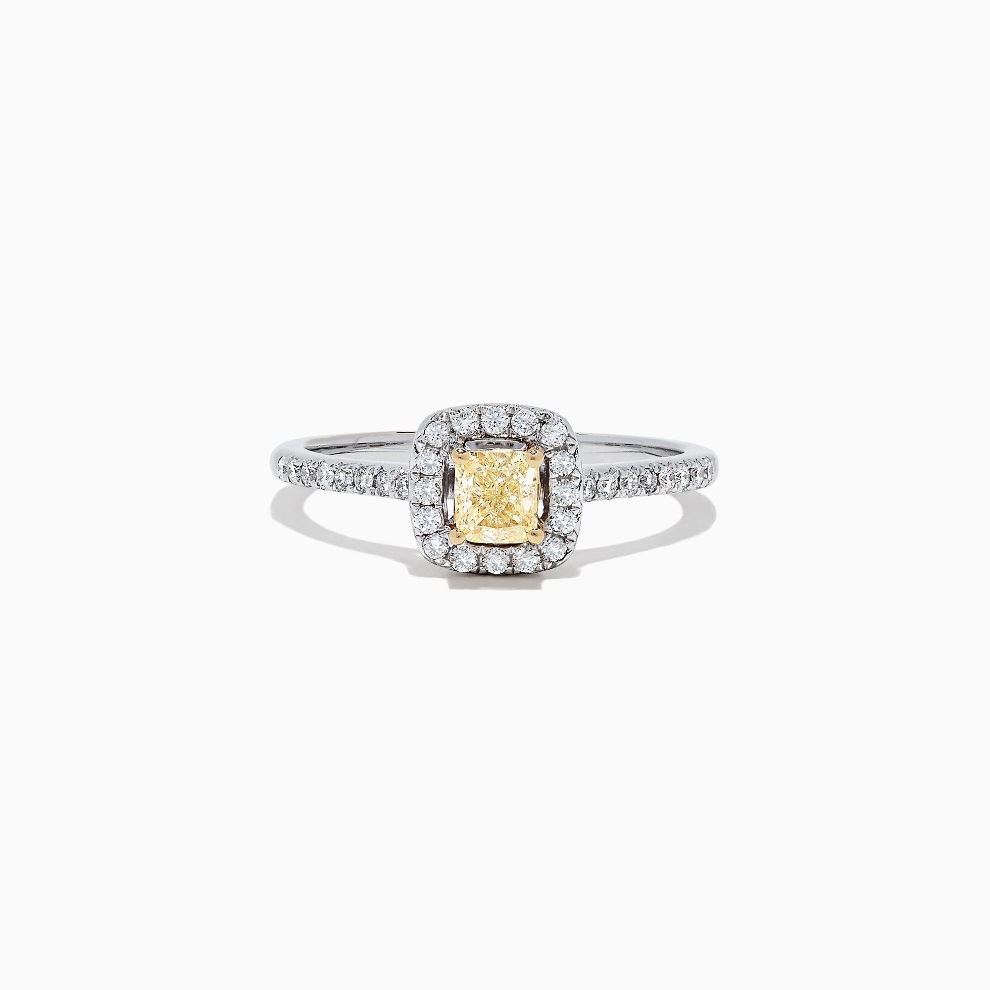 effy yellow diamond ring