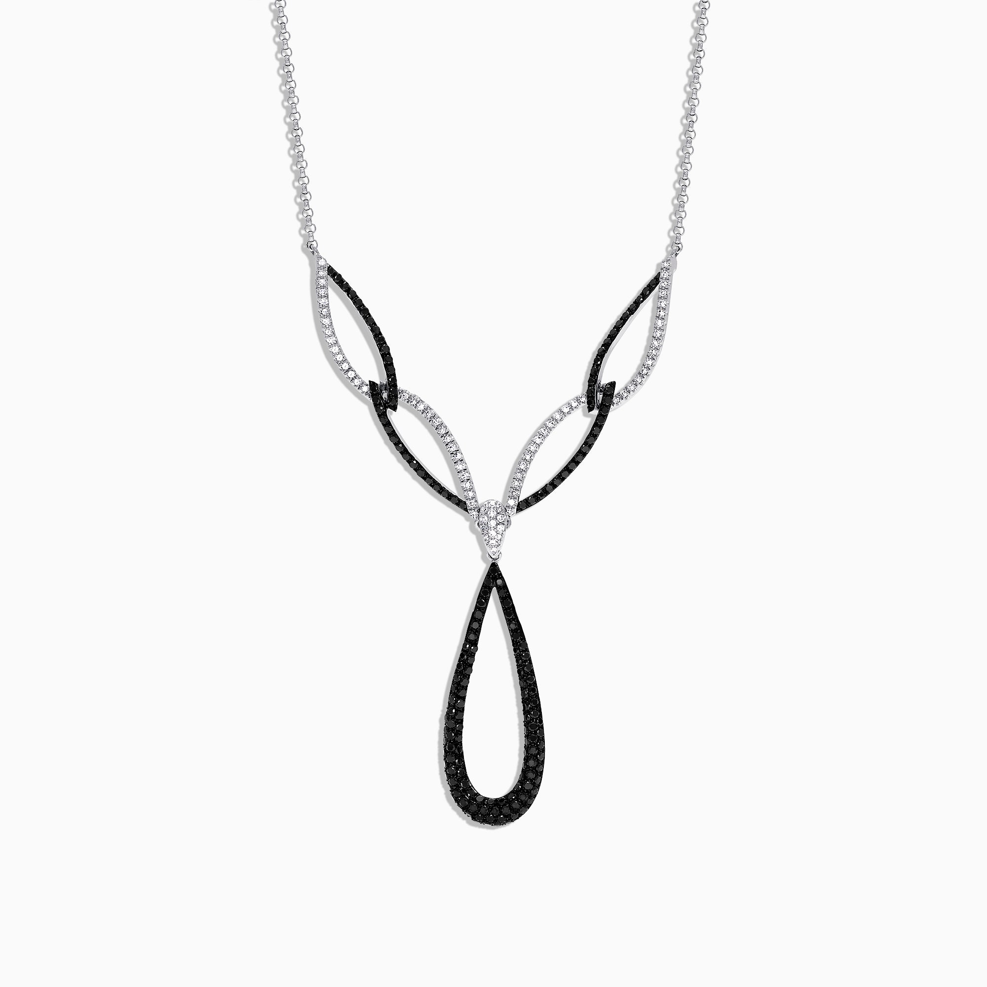 QUEEN OF BLACK DIAMOND NECKLACE – Silvermist Jewelry