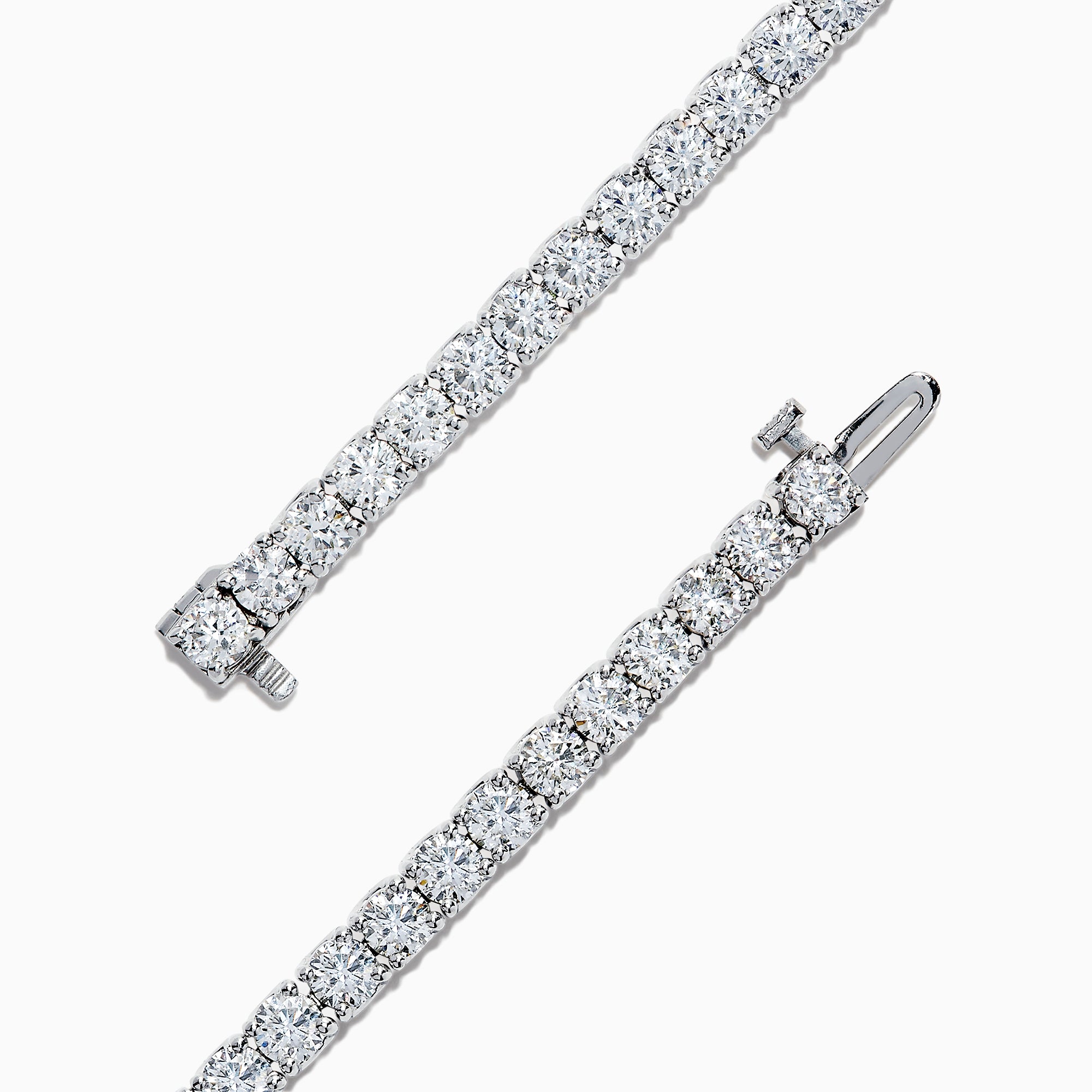 effy sterling silver diamond tennis bracelet