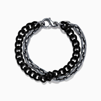 Effy Men's 925 Sterling Silver Curb Chain Bracelet –