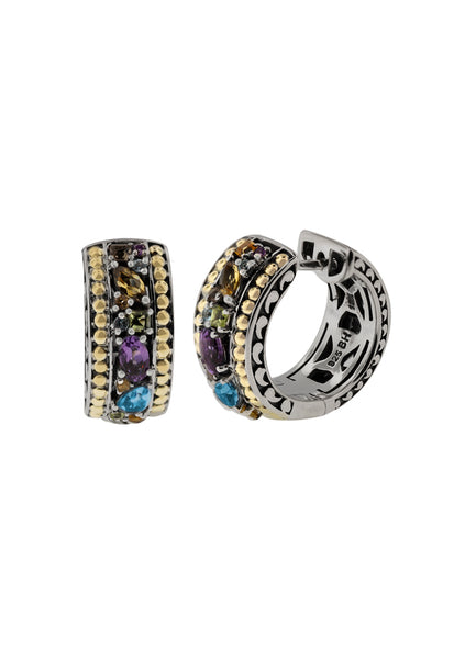 Effy 925 Mosaic Multi Gemstone Earrings, 1.62 TCW | effyjewelry.com