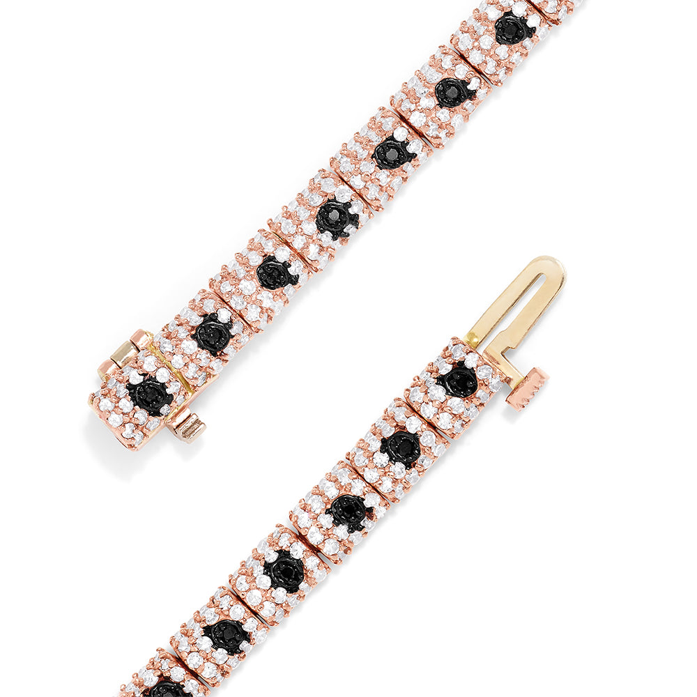 rose gold panther bracelet