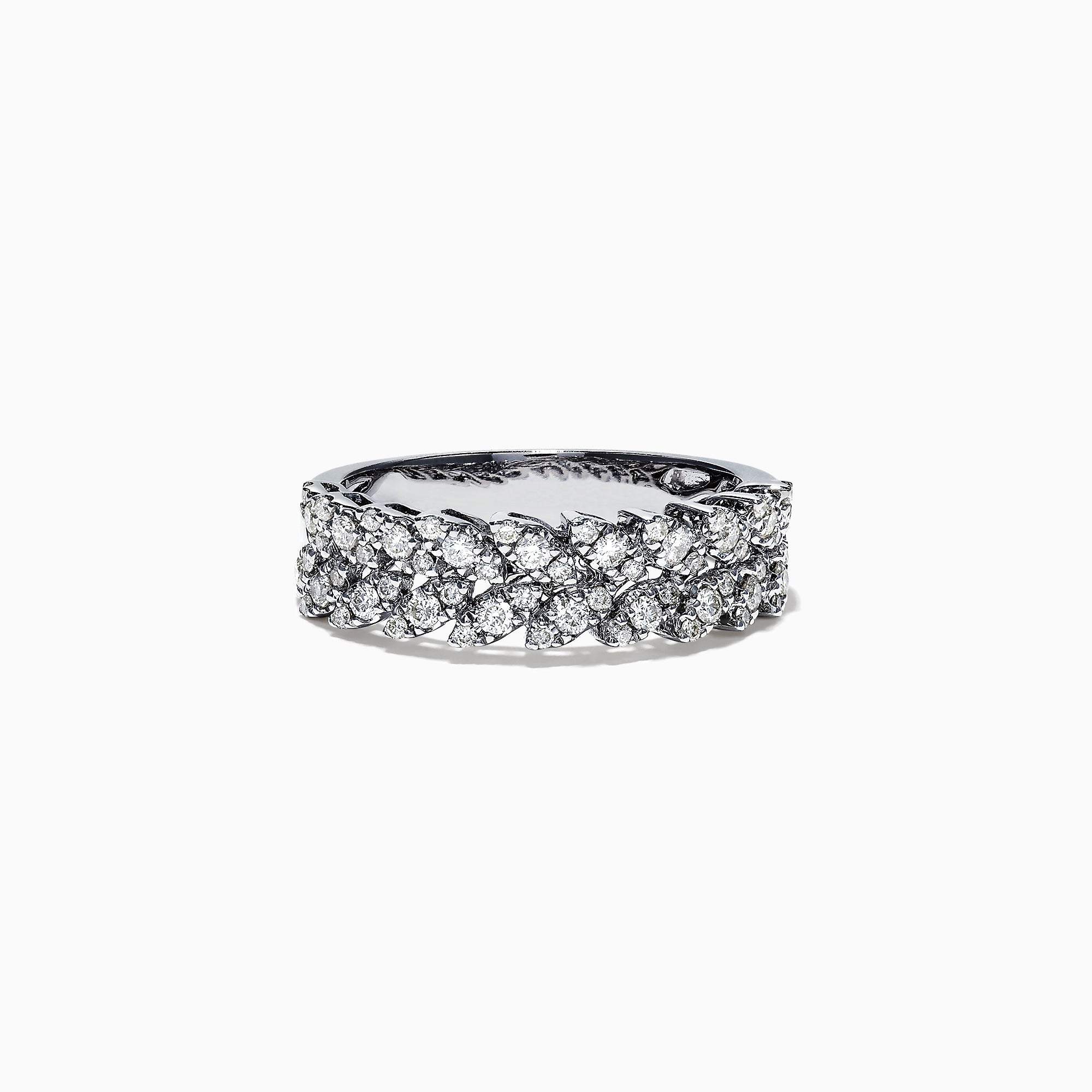 Effy Pave Classica 14K White Gold Diamond Ring, 0.59 TCW | effyjewelry.com