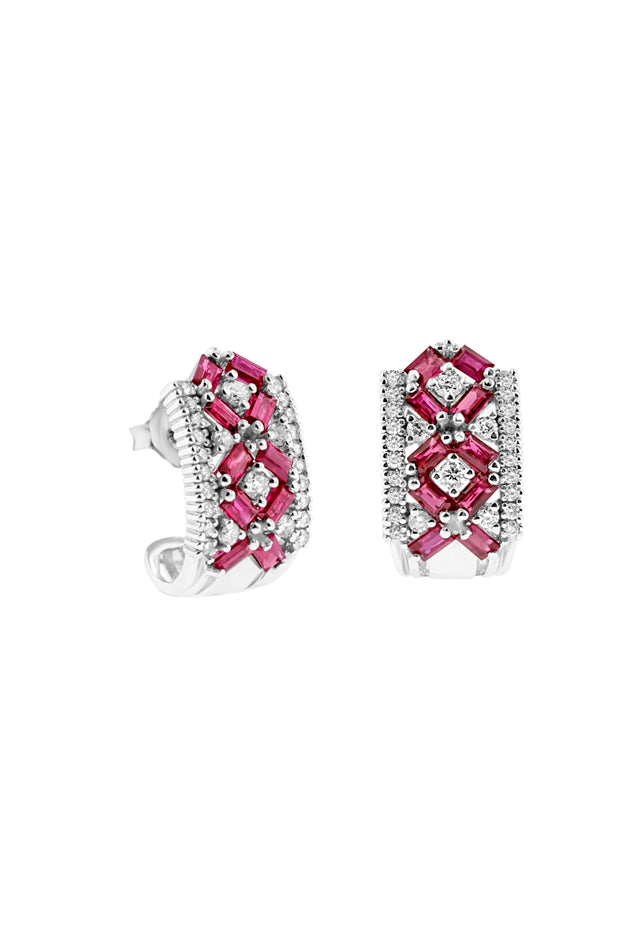 effy ruby diamond earrings