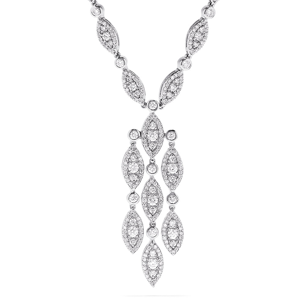 Effy 14K White Gold Diamond Necklace, 2.85 TCW | effyjewelry.com