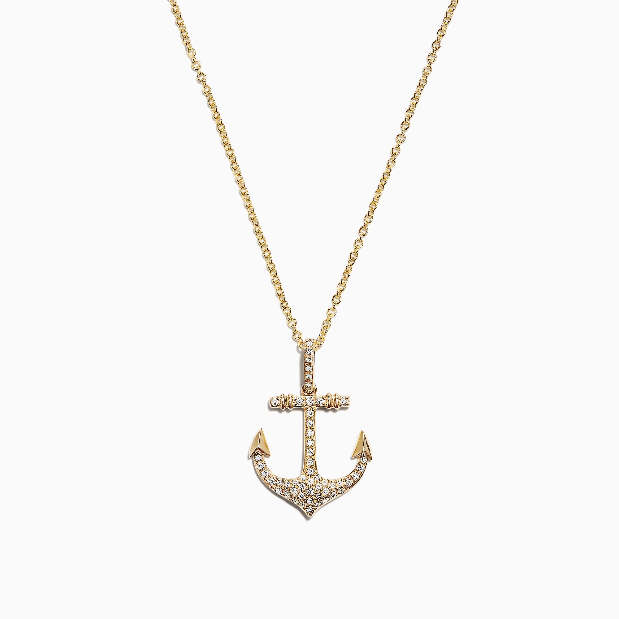 Effy Jewelry: Anchors Away! Shop pave nautical classics | Milled