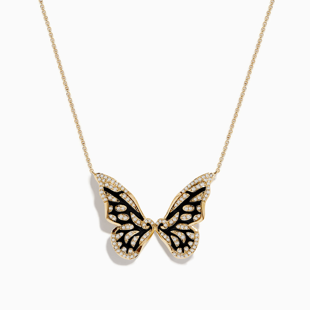 effy butterfly necklace