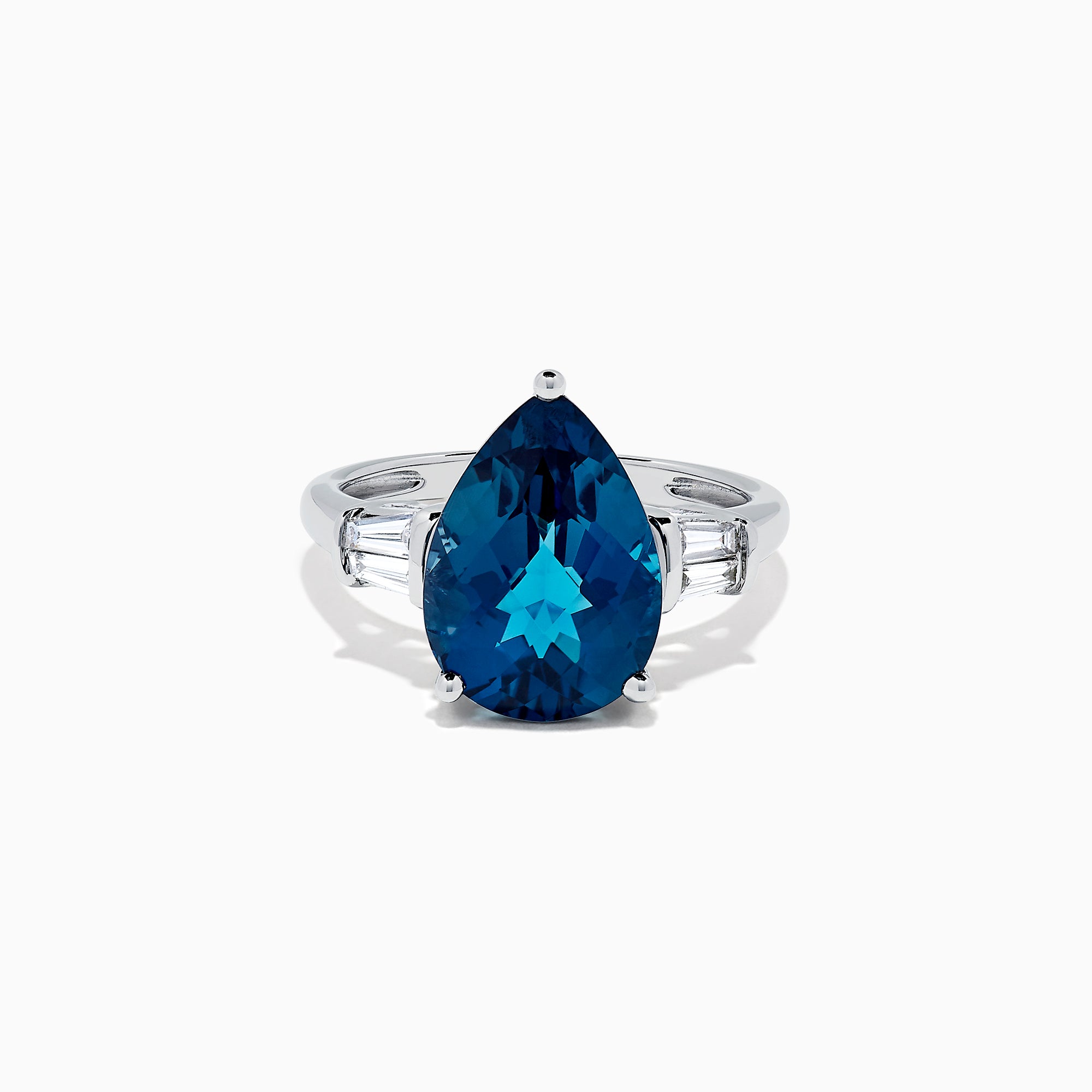 ocean blue diamond ring