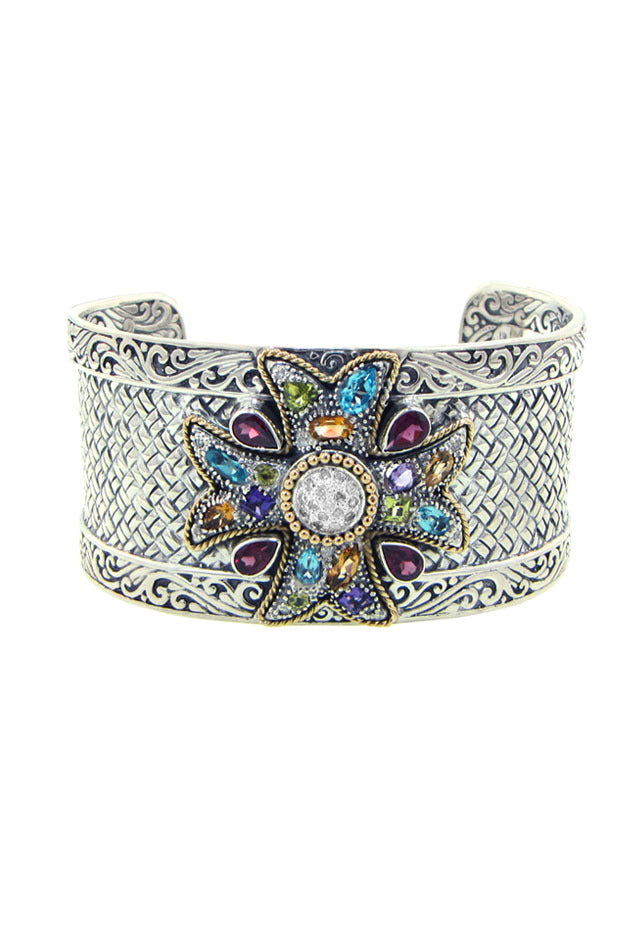 Effy 925 Multi Gemstone Bangle, 5.35 TCW | effyjewelry.com