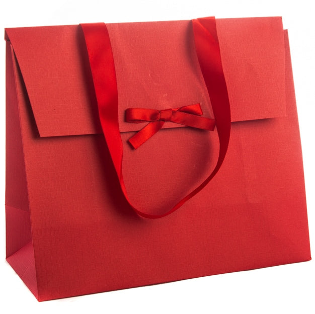 gift bag with ribbon