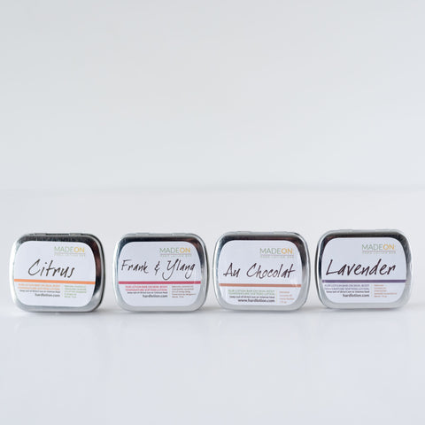 waterless skin care scented lotion bars