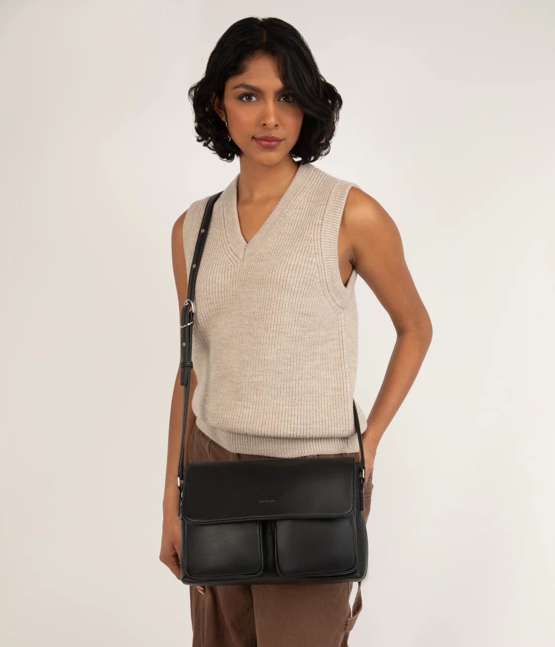 The Janey Jane Wallet Crossbody - Brown