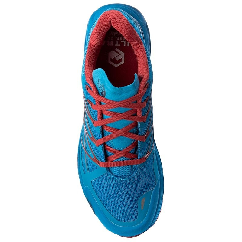 The North Men's Ultra Endurance Shoes Blue/High Risk Red – Rafaelos