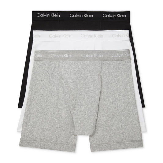 New Mens Calvin Klein NB4003-941 Boxer Briefs 3 Pack Sizes S/M/L