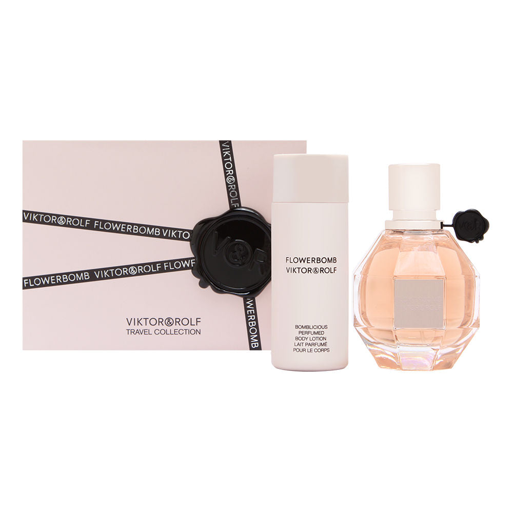 Viktor Rolf Flowerbomb Gift Set Edp 1 7 Oz Women Rafaelos