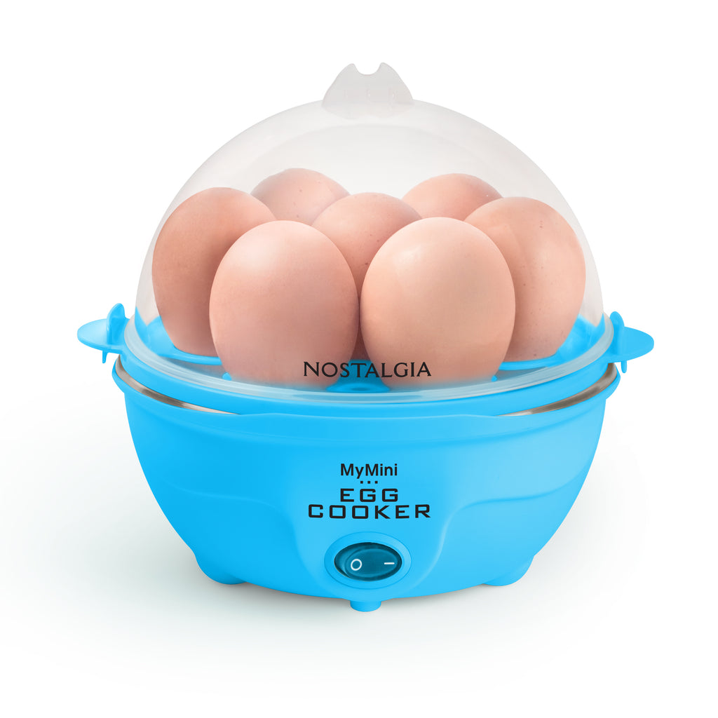 nostalgia mymini egg cooker teal