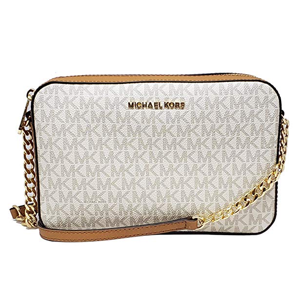 michael kors jet set east west crossbody saffiano leather