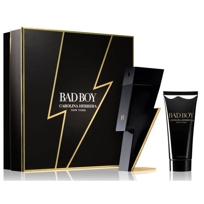 Carolina Herrera Bad Boy 2pc Gift Set EDT 3.4 oz 100 ml Men – Rafaelos