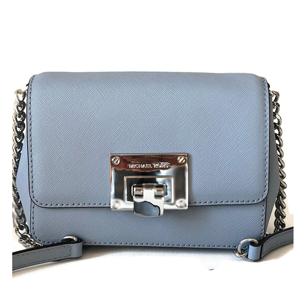 michael kors pale blue purse