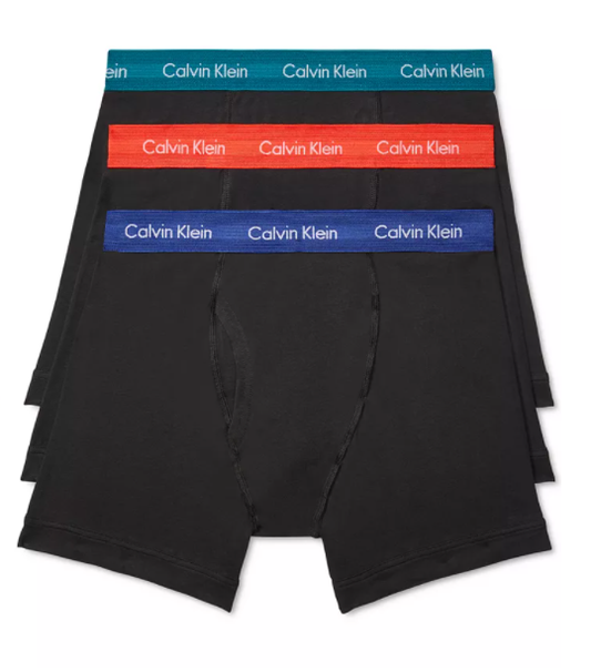 Calvin Klein 100% Cotton Classic Fot 3-PACK Boxer Briefs – Rafaelos
