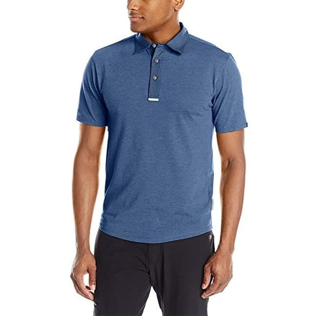 Merrell Men's Pasco Polo Tahoe Heather Bleu XL – Rafaelos