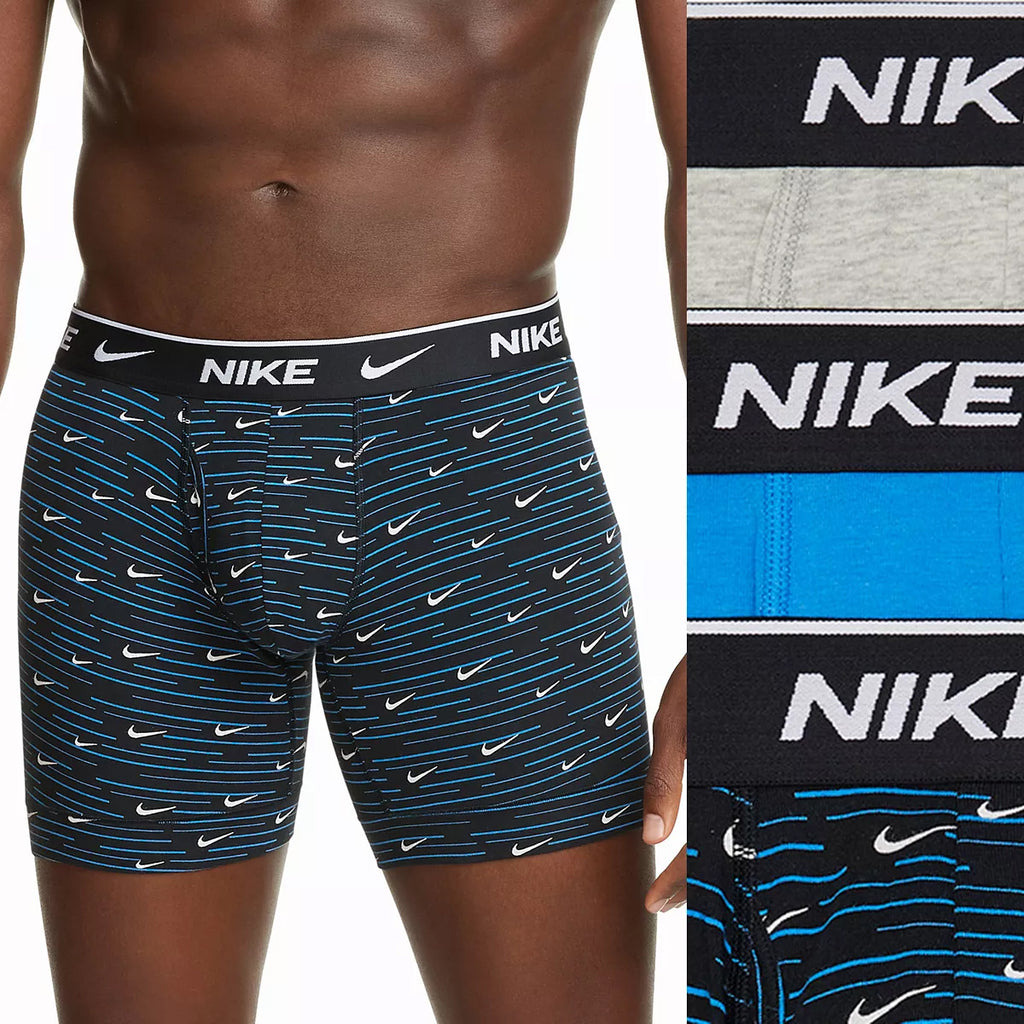 Nike Mens 3 Pack Everyday Stretch Boxer Briefs Ke1107450 Rafaelos 6232