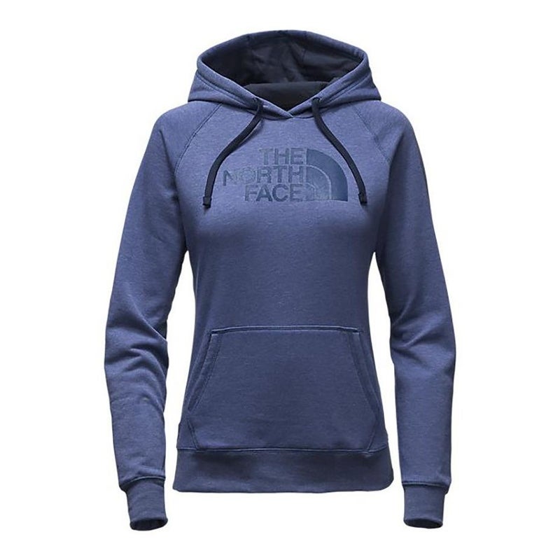 The North Face Women's Half Dome Pullover Hoodie Coastal Fjord Blue Co ...