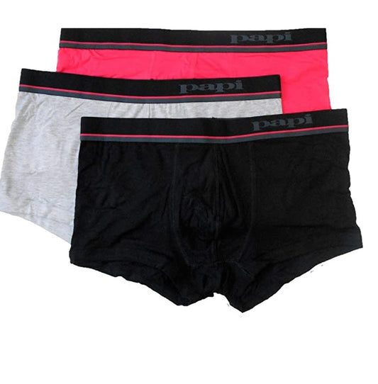 Papi Men's 3-Pack Brazilian Solid Trunk (980501) – Rafaelos