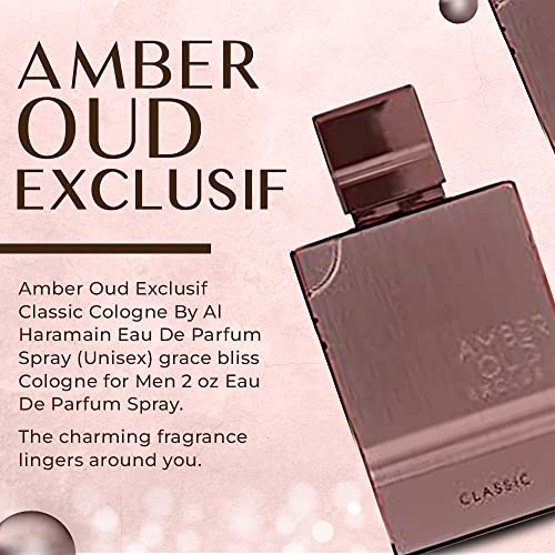 Amber Oud Exclusif Emerald Eau de Parfum Spray (Unisex) by Al Haramain - 2 oz