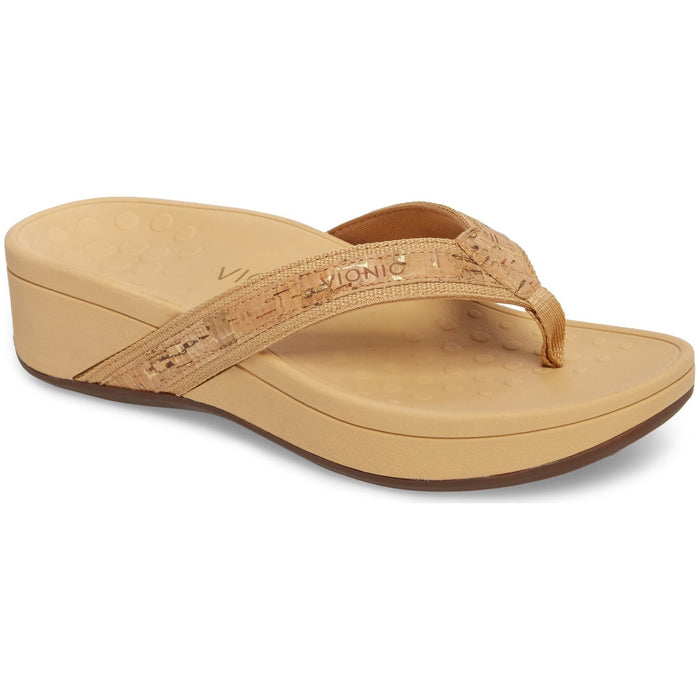 Vionic Women's Pacific Hightide Thong Sandal Cork — Rafaelos