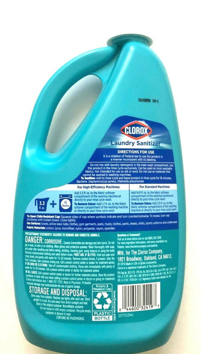 clorox laundry sanitizer