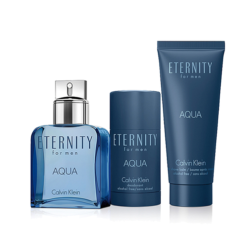 calvin klein aqua gift set