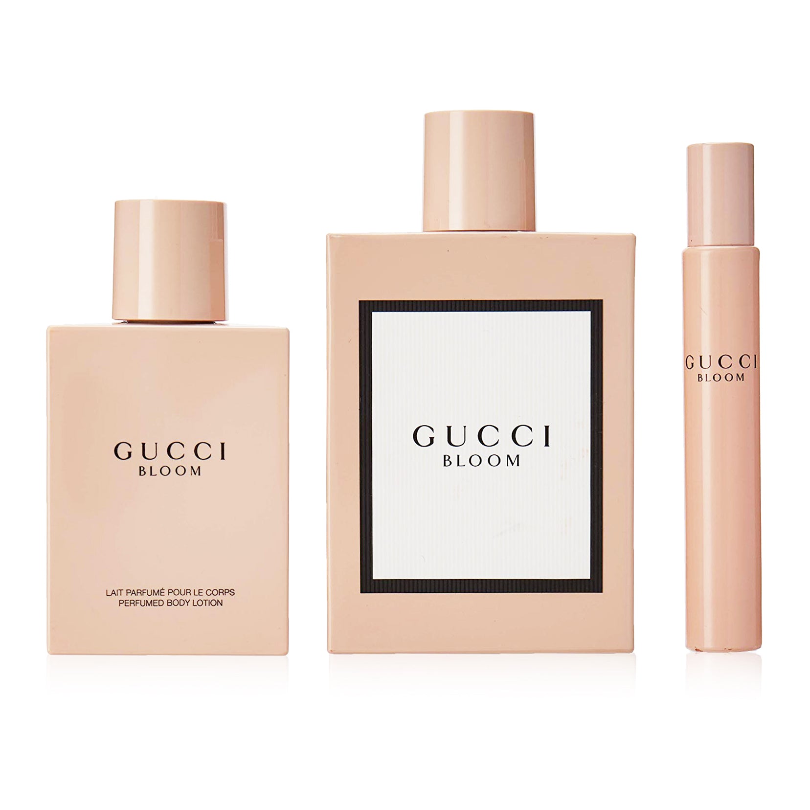 239 Value) Gucci Bloom Perfume Gift Set For Women, 3 Pieces 