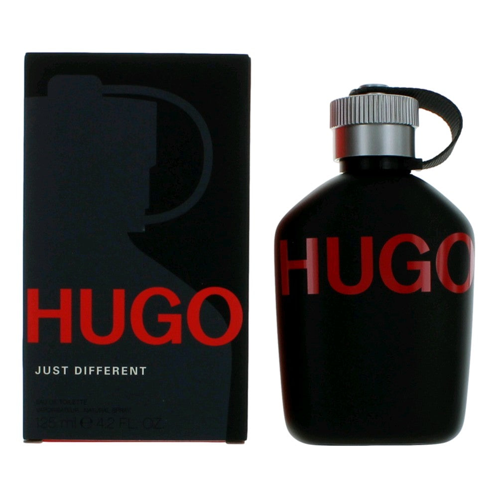 Хуго босс черный. Hugo Boss just different 125 мл. Мужские парфюмы Hugo Boss just different коробка. Хуго босс Джаст дифферент мужские слой. Аромат Hugo Boss 2011.