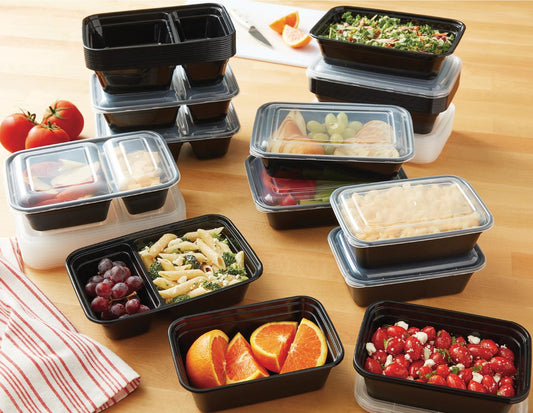 Farberware® 10-pc. Glass Food Storage Set with Snap Lids