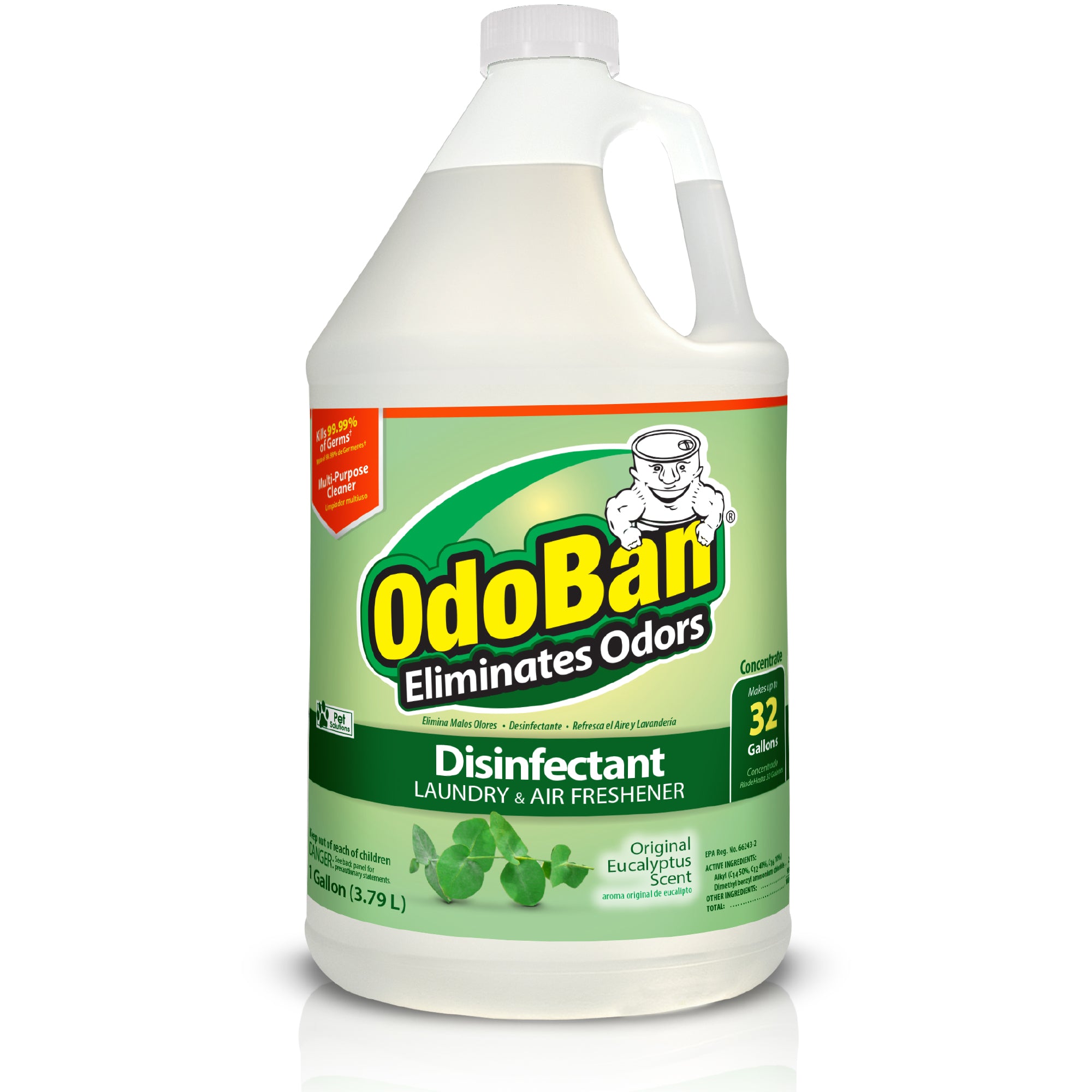 OdoBan Disinfectant Air Freshener and All Purpose Concentrate, (1 gall