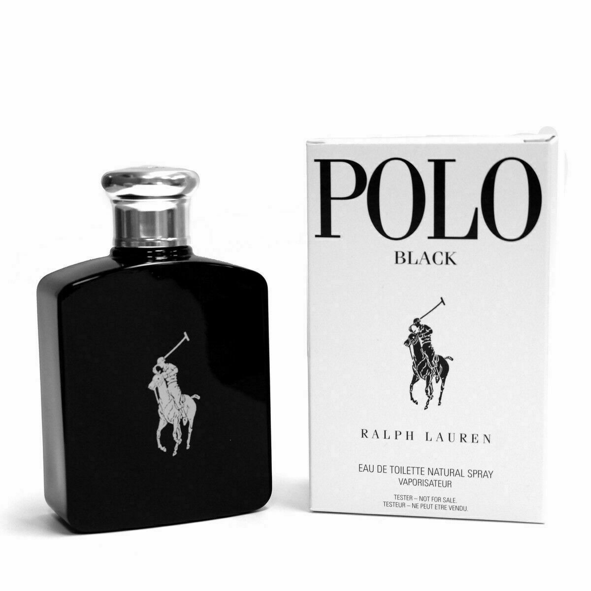 Polo Black by Ralph Lauren EDT  oz 125 ml TESTER in white box – Rafaelos