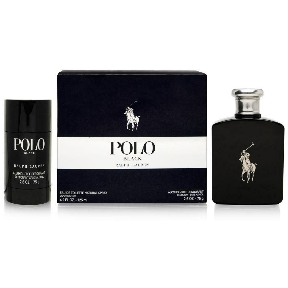 Ralph Lauren Polo Black 2 pc Gift Set EDT  125 ml – Rafaelos