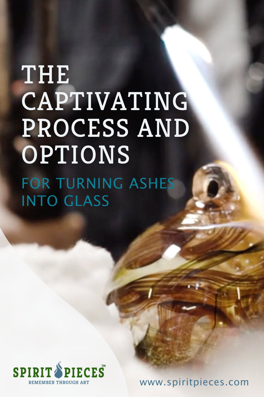 Pinterest pin the captivating process turning ashes into glass