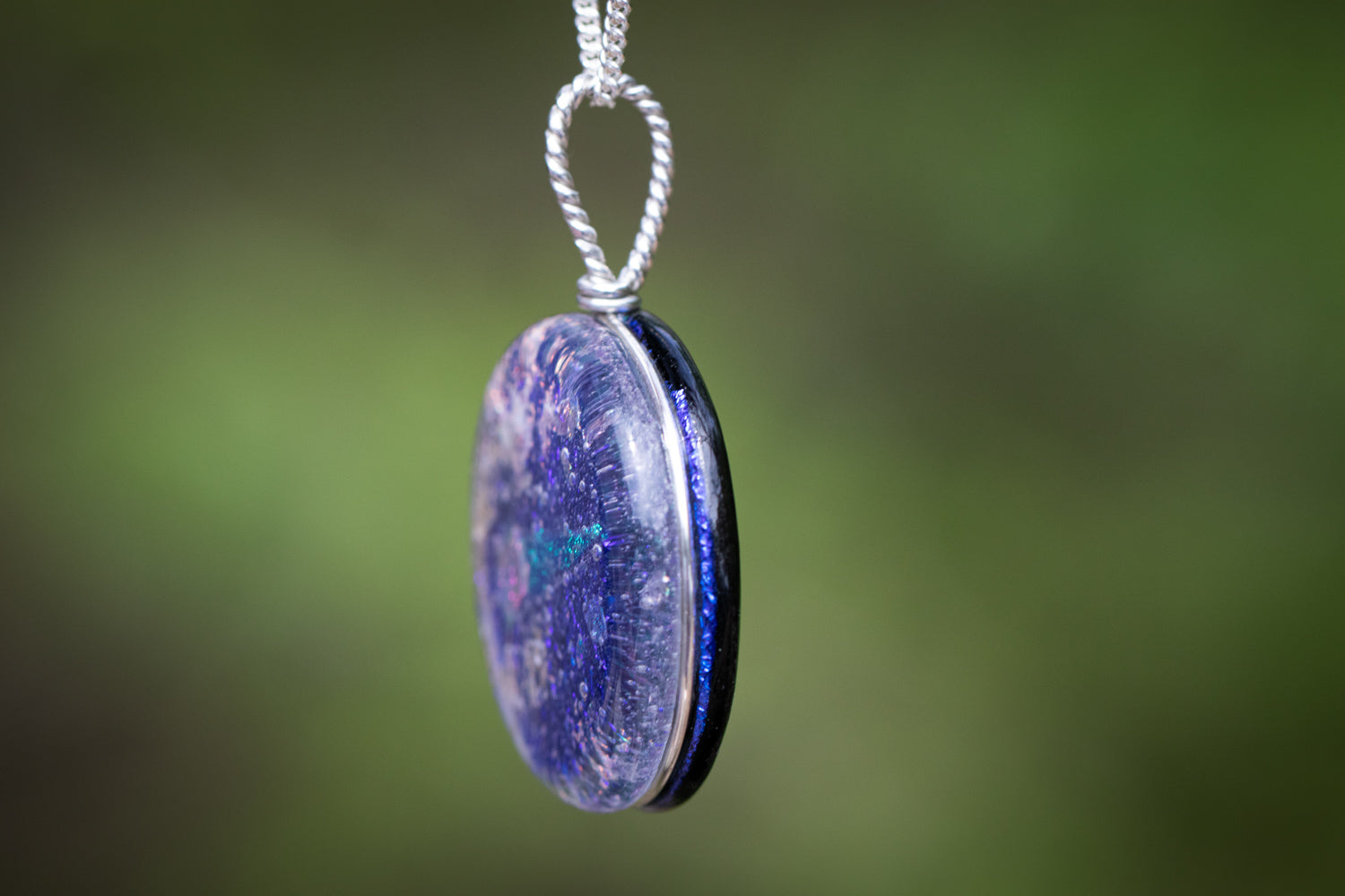 Shooting Star Dichroic Pendant