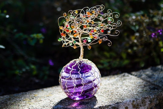Tree of Life Memorials Collection - Ashes in Glass