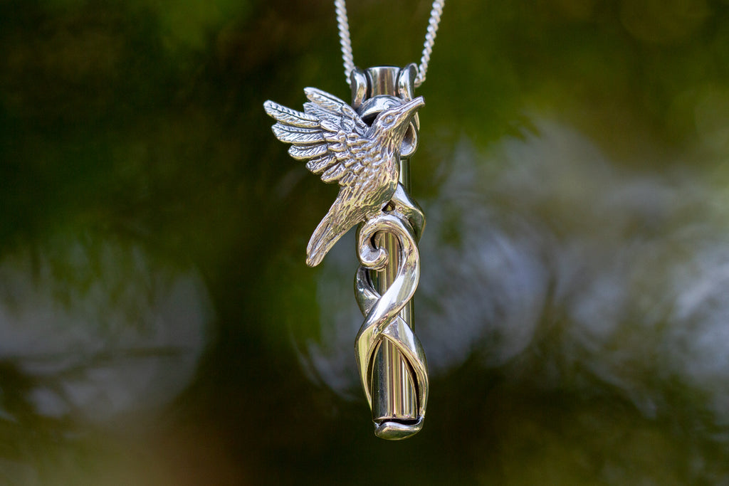 Hummingbird Filigree Keepsake Urn - $69.00 | Cremation Jewelry ...