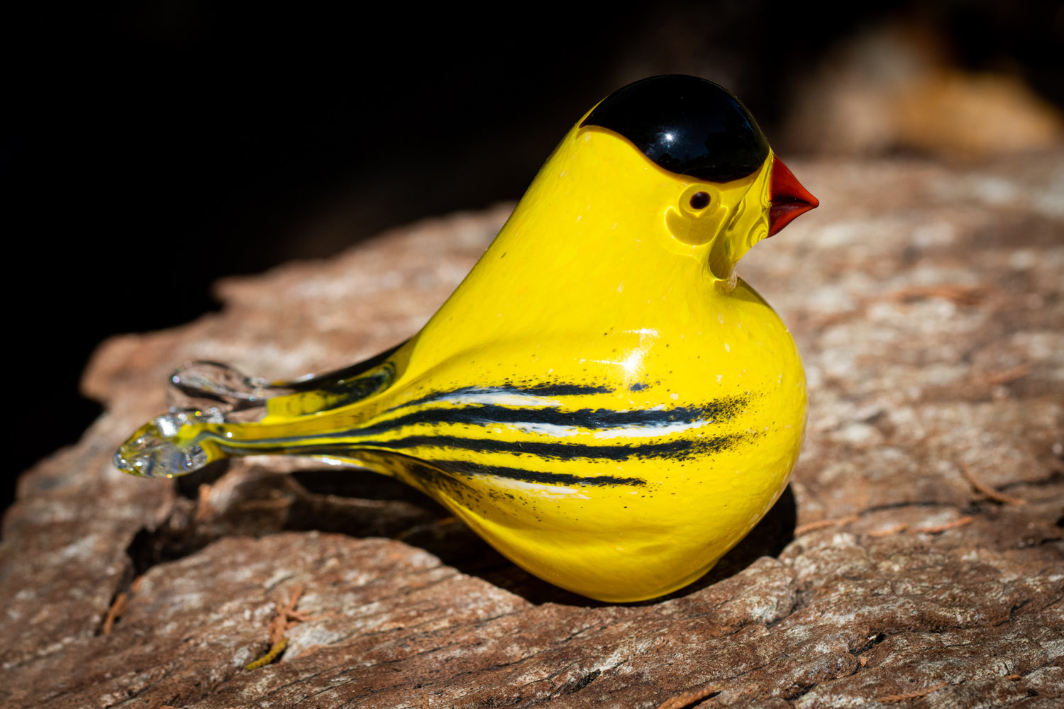 Download Yellow Finch Bird With Cremation Ashes Spirit Pieces Memorial Glass Jewelry