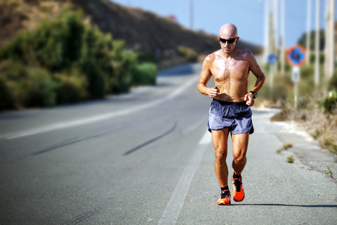 Man Running Sweat