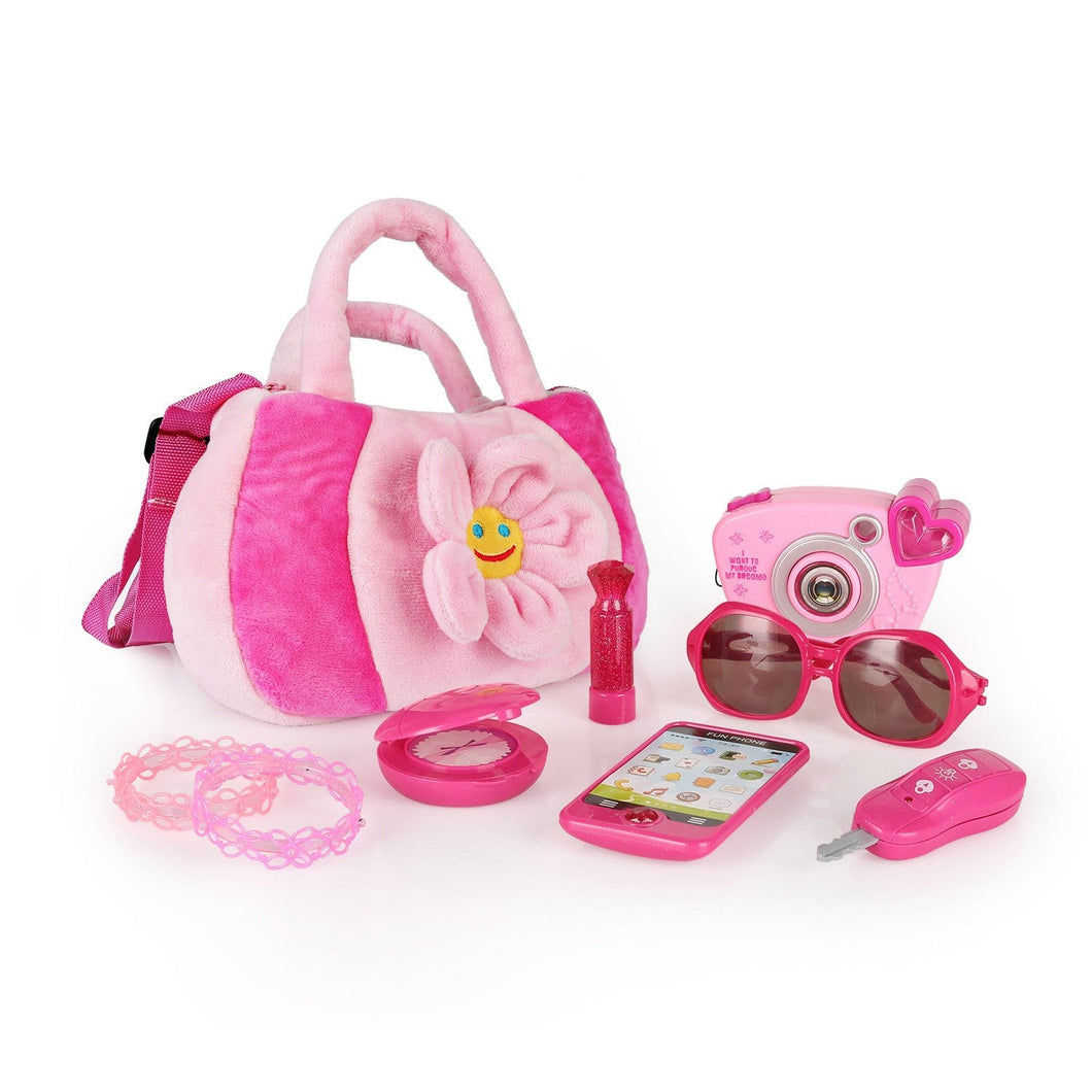 Toddler Purse for Girls First Purse Pretend Set 9 PCS – SainSmart Jr.