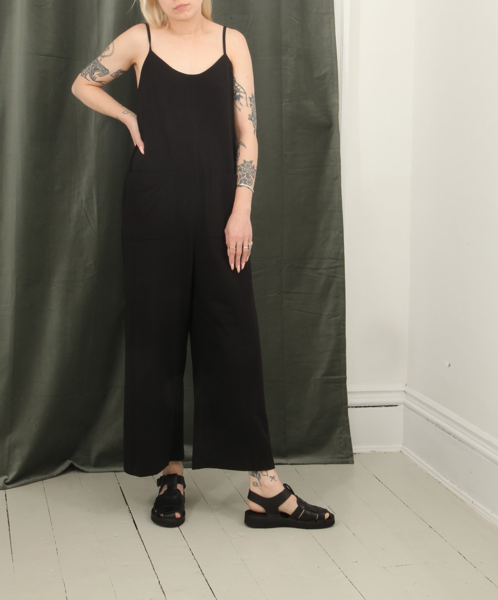 Rita Row-Luisa Jumpsuit // Black – blok hill