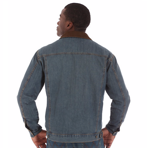 Wrangler Men's Blanket Lined Rustic Denim Jacket – Picov's Tack Shop